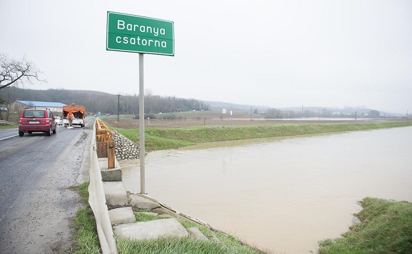 28 hektáros záportározó épült Baranyában