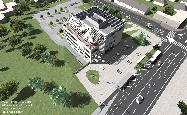 Megkezdődött a PTE új fogászati elméleti tömbjének kivitelezése